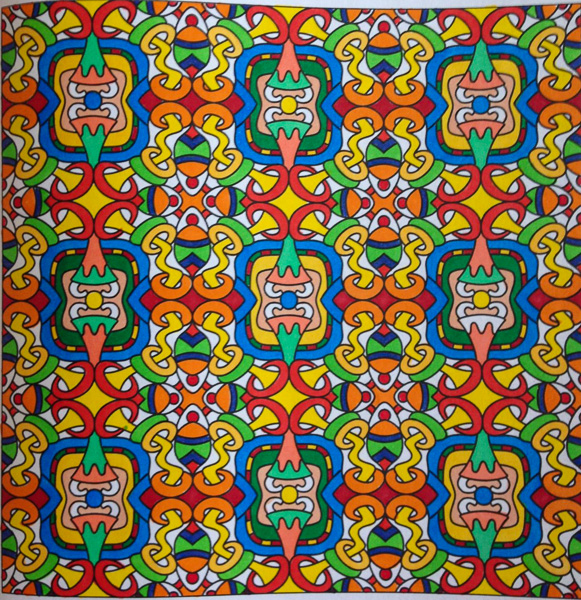 Colored by Alison Ferries - from Nifty (Angie's Patterns Volume 10)