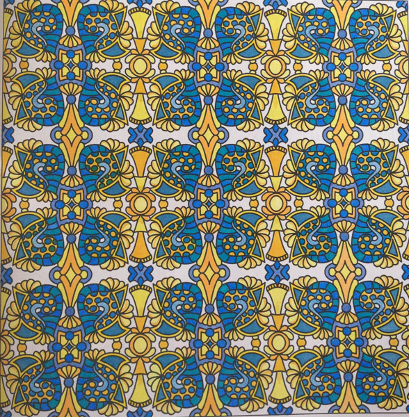 Colored by Alison Ferries - from Nifty (Angie's Patterns Volume 10)
