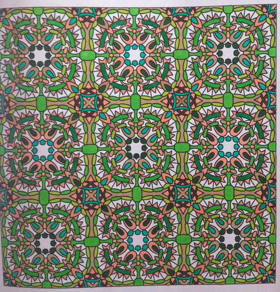 Colored by Alison Ferries - from Nifty (Angie's Patterns Volume 10)