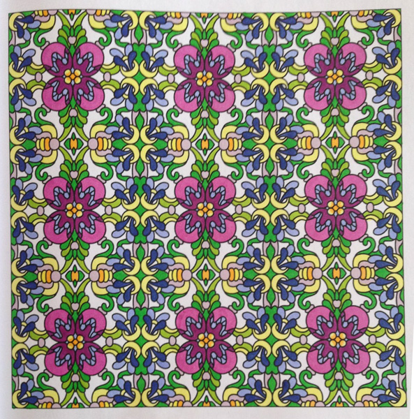 Colored by Alison Ferries - from Quirky (Angie's Patterns Volume 14)