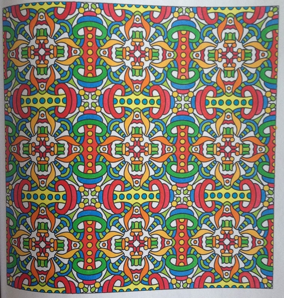 Colored by Alison Ferries - from Quirky (Angie's Patterns Volume 14)