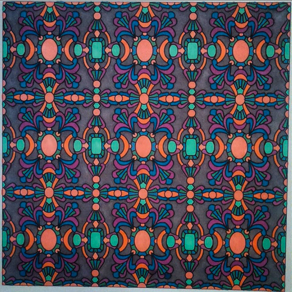 Colored by Amanda Haws - from Baubles (Angie's Patterns Volume 4)