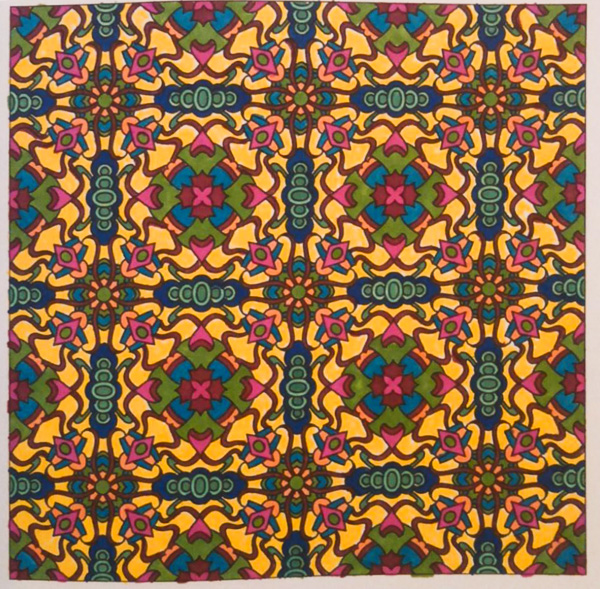 Colored by Amanda Haws - from Doodles (Angie's Patterns Volume 7)