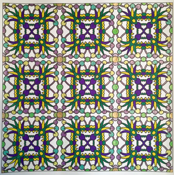 Colored by Amy Wilson-Fontenot - from Bling (Angie's Patterns Volume 11)