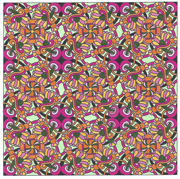 Colored by Annette DeJong - from Bling (Angie's Patterns Volume 11)
