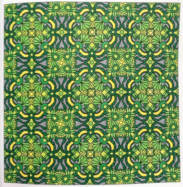 Colored by Julie Peavey - from Peppy (Angie's Patterns Volume 12)