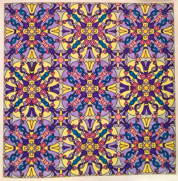 Colored by Julie Peavey - from Peppy (Angie's Patterns Volume 12)