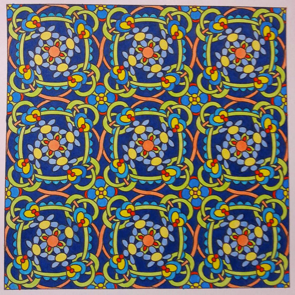 Colored by Kathy Colins-Shultz - from Peppy (Angie's Patterns Volume 12)