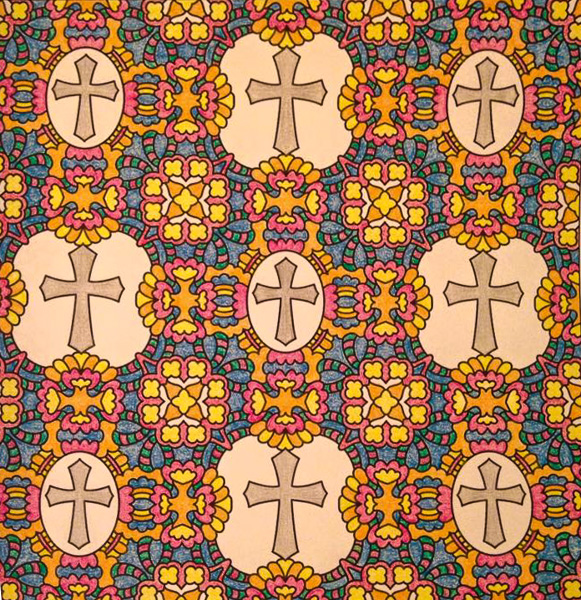 Colored by Maran O'Meara - from Faith (Angie's Patterns Volume 6)