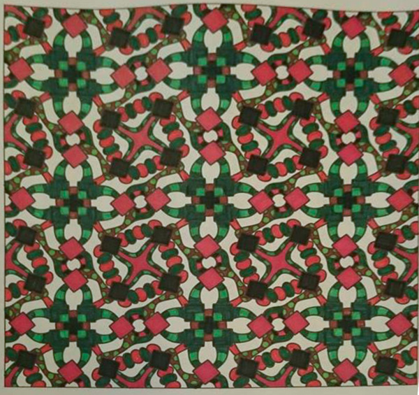 Colored by Sabrina Williams - from Spiffy (Angie's Patterns Volume 5)