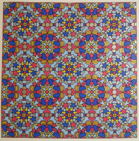 Colored by Stacey Walter - from Doodles (Angie's Patterns Volume 7)
