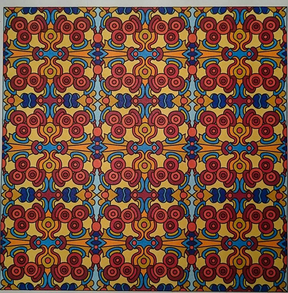 Colored by Vicky Borrow - from Nifty (Angie's Patterns Volume 10)