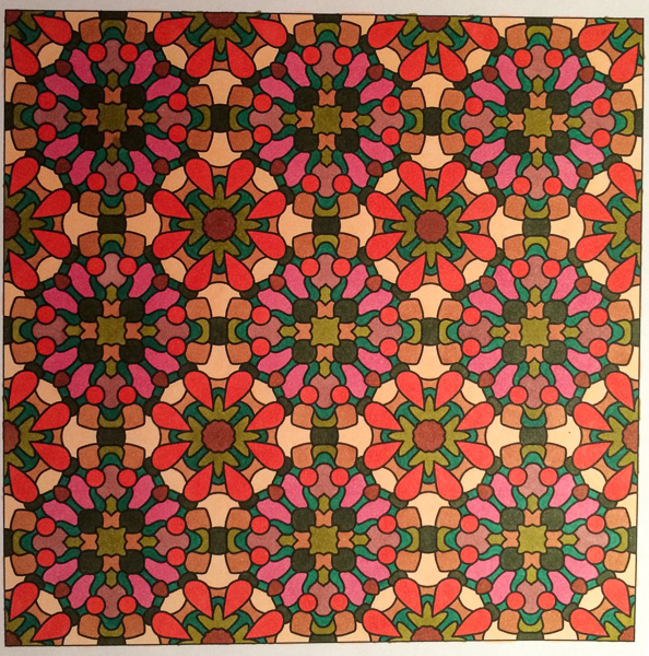 Colored by Vicky Borrow - from Spiffy (Angie's Patterns Volume 5)