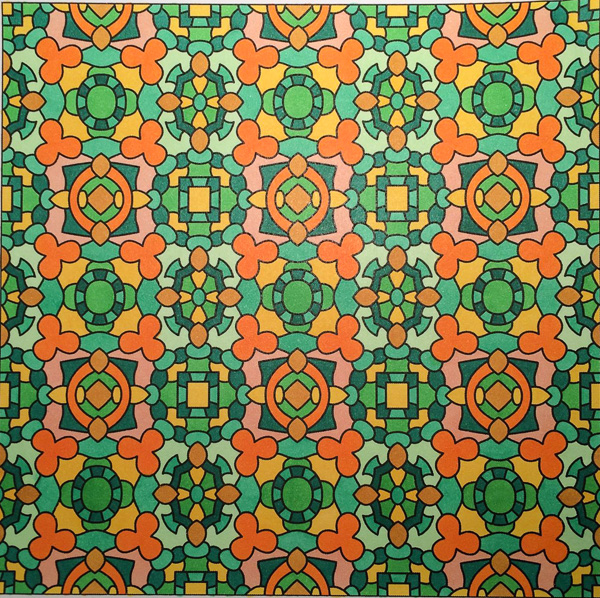 Colored by Vicky Borrow - from Whimsy (Angie's Patterns Volume 2)