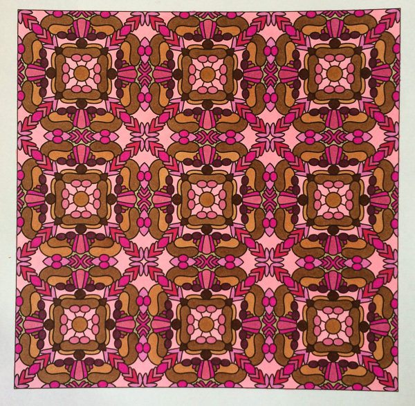 Colored by Vicky Borrow - from Whimsy (Angie's Patterns Volume 2)