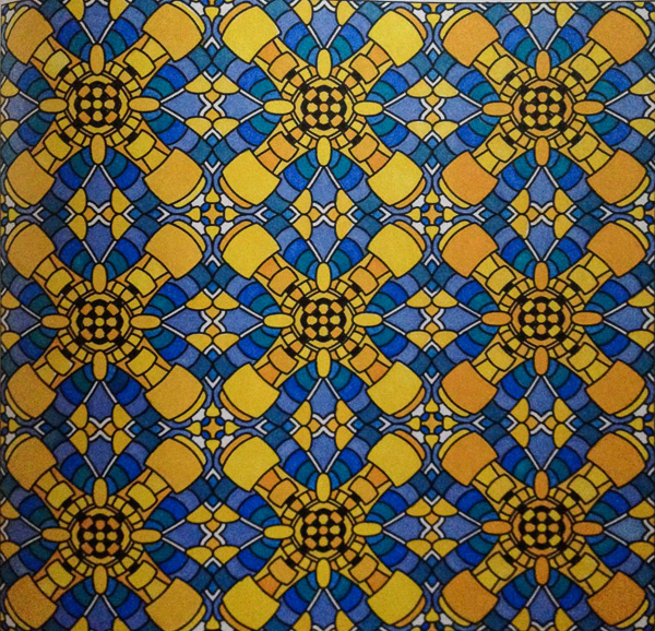 Colored by Alison Ferries - from Bling (Angie's Patterns Volume 11)