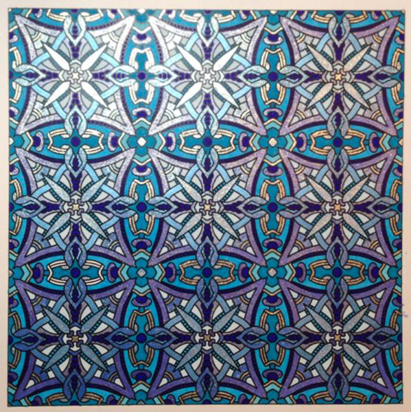 Colored by Amy Wilson-Fontenot - from Bling (Angie's Patterns Volume 11)