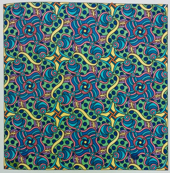 Colored by Angie Brand - from Peppy (Angie's Patterns Volume 12)