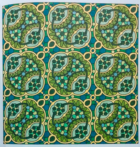 Colored by Angie Brand - from Peppy (Angie's Patterns Volume 12)