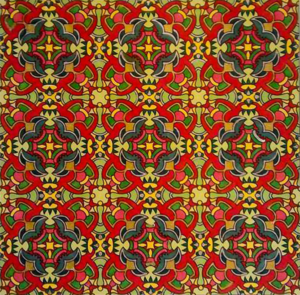 Colored by Annette DeJong - from Bling (Angie's Patterns Volume 11)