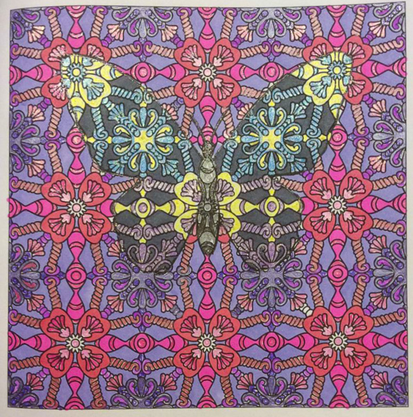 Colored by Cozette Morstein - from Nifty (Angie's Patterns Volume 10)