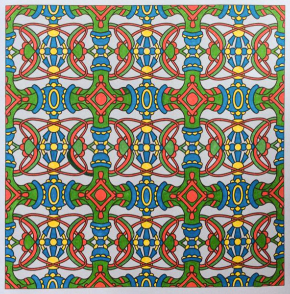 Colored by Cozette Morstein - from Nifty (Angie's Patterns Volume 10)