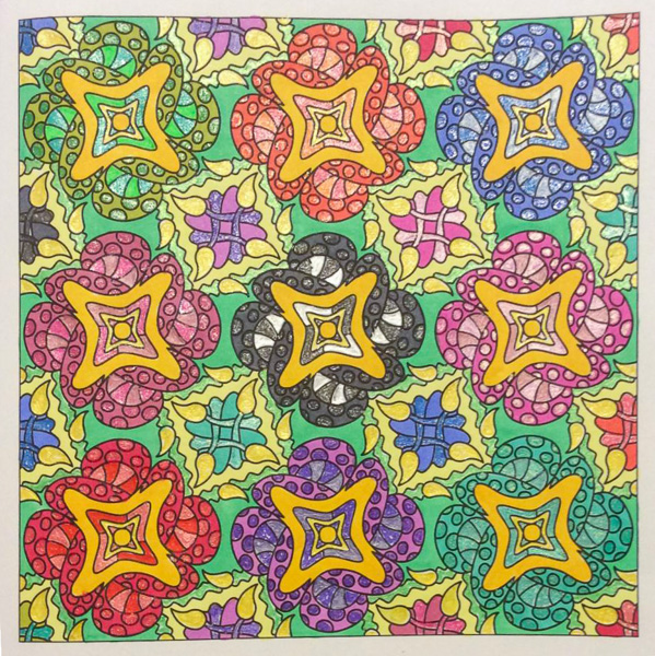 Colored by Cozette Morstein - from Nifty (Angie's Patterns Volume 10)
