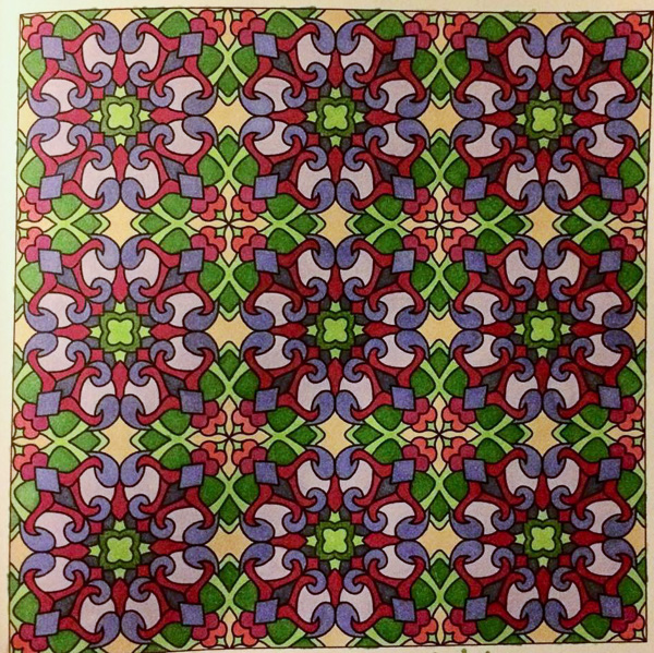 Colored by Jackie Posey - from Spiffy (Angie's Patterns Volume 5)