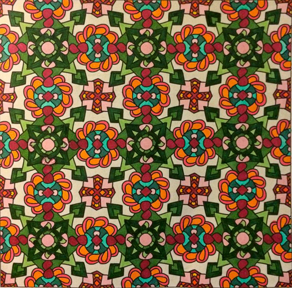 Colored by Jackie Posey - from Spiffy (Angie's Patterns Volume 5)
