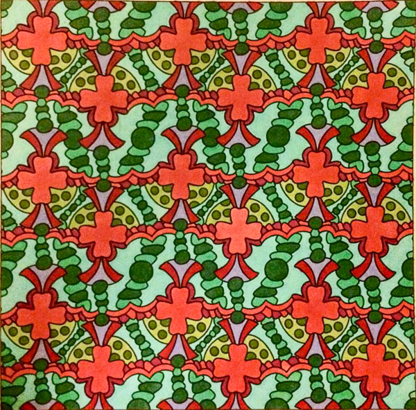 Colored by Jackie Posey - from Spiffy (Angie's Patterns Volume 5)
