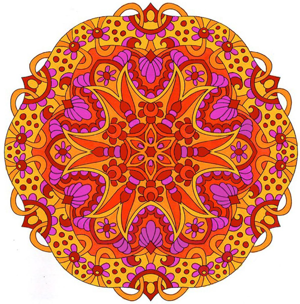 Colored by Sheila Ann Galantino - from Cool (Angie's Extreme Coloring Books Volume 2)