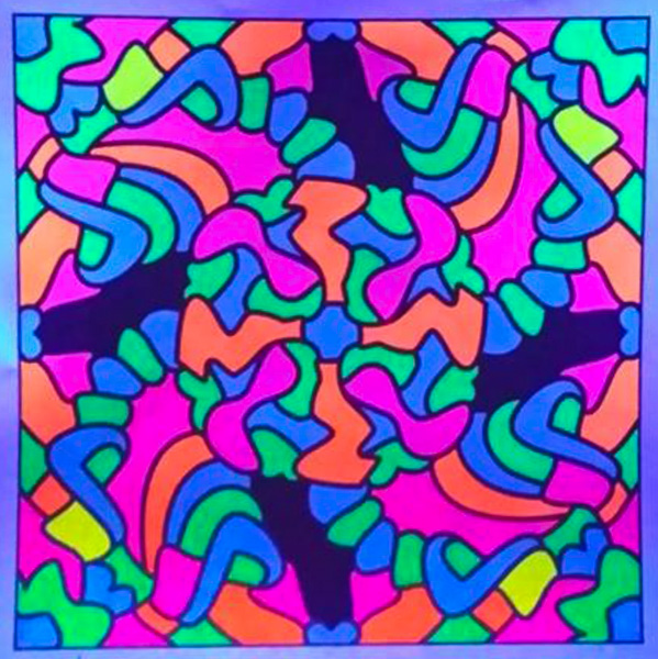 Colored by Shyla Jannusch - from Doodles (For Crayons And Wide Tipped Markers)