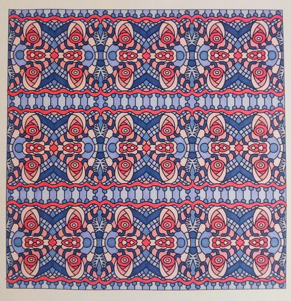 Colored by Stacey Walter - from Bling (Angie's Patterns Volume 11)