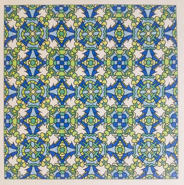 Colored by Stacey Walter - from Doodles (Angie's Patterns Volume 7)