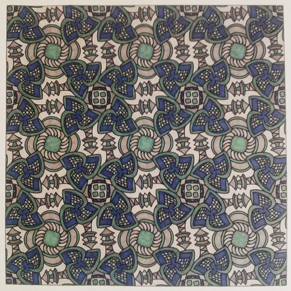 Colored by Stacey Walter - from Nifty (Angie's Patterns Volume 10)
