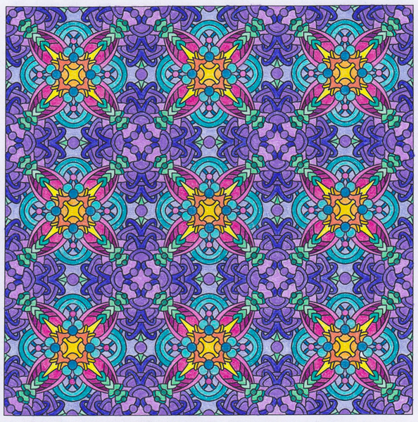Colored by Sue Cooper - from Bling (Angie's Patterns Volume 11)