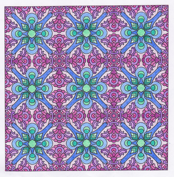 Colored by Sue Cooper - from Bling (Angie's Patterns Volume 11)