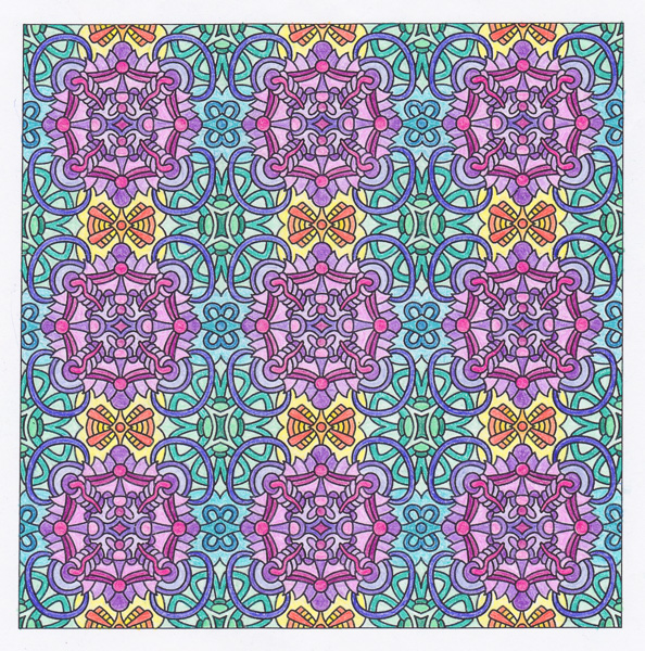 Colored by Sue Cooper - from Bling (Angie's Patterns Volume 11)