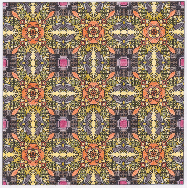 Colored by Sue Cooper - from Bling (Angie's Patterns Volume 11)