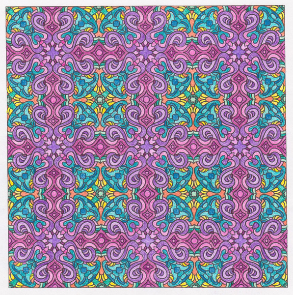 Colored by Sue Cooper - from Classy (Angie's Patterns Volume 13)