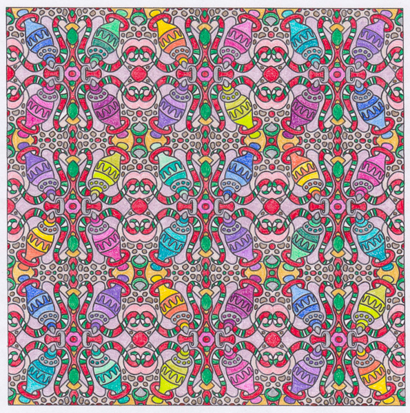 Colored by Sue Cooper - from Peppy (Angie's Patterns Volume 12)