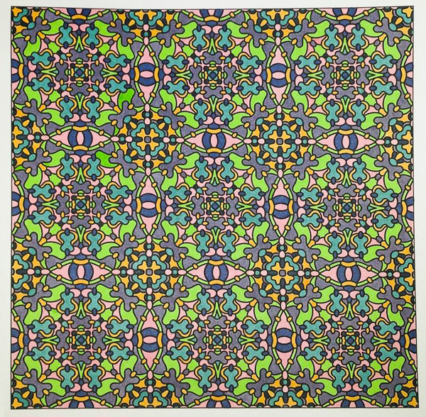 Colored by Tara Bialek - from Peppy (Angie's Patterns Volume 12)
