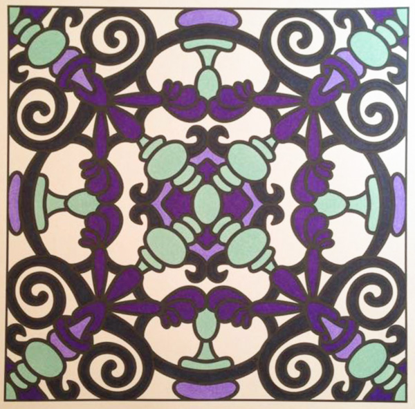 Colored by Amy Wilson-Fontenot - from Nifty (For Crayons And Wide Tipped Markers)