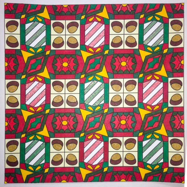 Colored by Amy Wilson-Fontenot - from Whimsy (Angie's Patterns Volume 2)