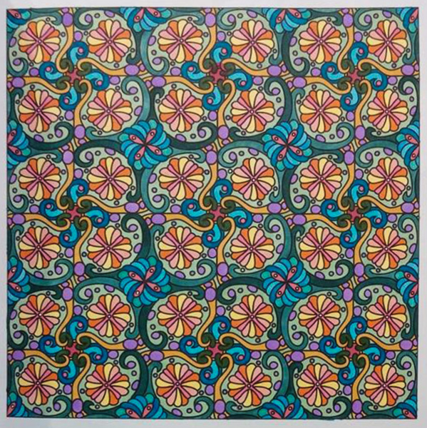 Colored by Angie Brand - from Peppy (Angie's Patterns Volume 12)