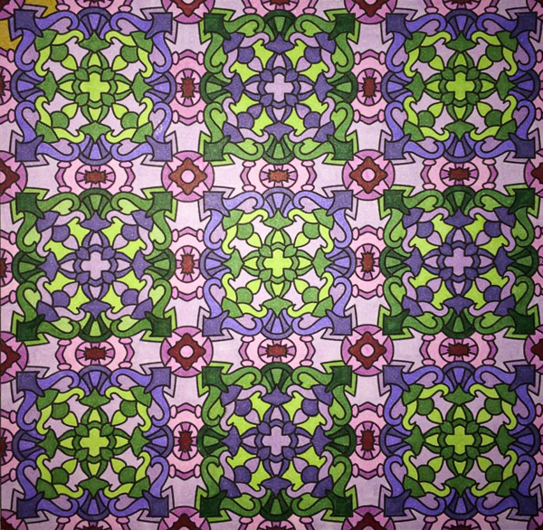 Colored by Jackie Posey - from Spiffy (Angie's Patterns Volume 5)