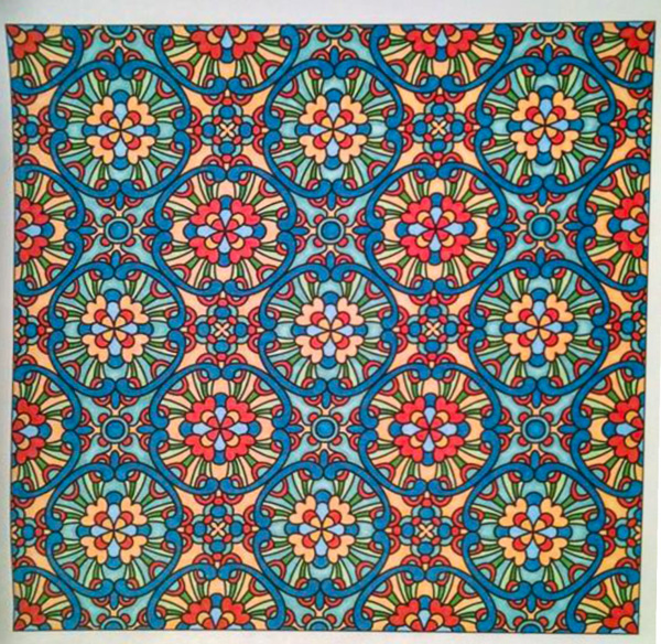 Colored by LaDonna Gosnell - from Classy (Angie's Patterns Volume 13)
