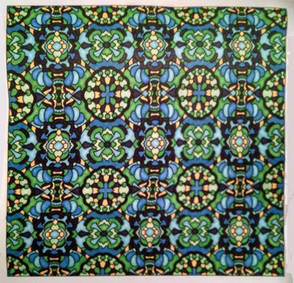 Colored by LaDonna Gosnell - from Doodles (Angie's Patterns Volume 7)