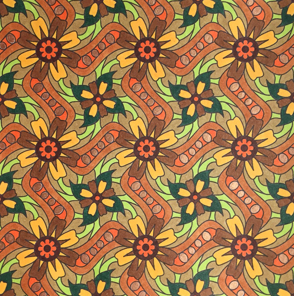 Colored by Melissa Evans - from Whimsy (Angie's Patterns Volume 2)