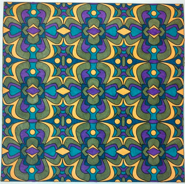 Colored by Michele Graves - from Whimsy (Angie's Patterns Volume 2)